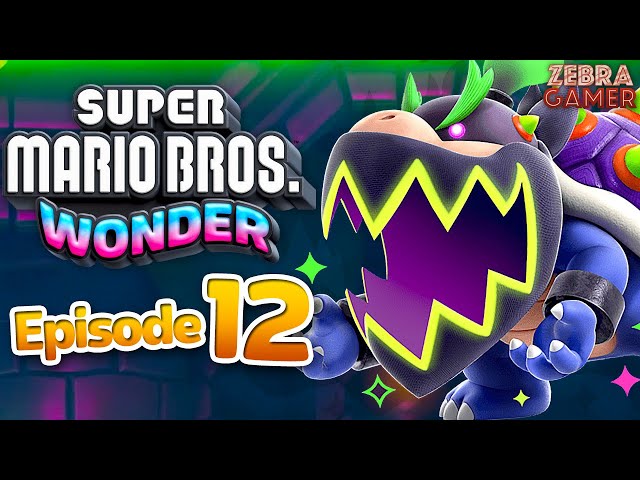 Super Mario Bros. Wonder Gameplay Walkthrough Part 12 - World 6 Deep Magma Bog 100%!