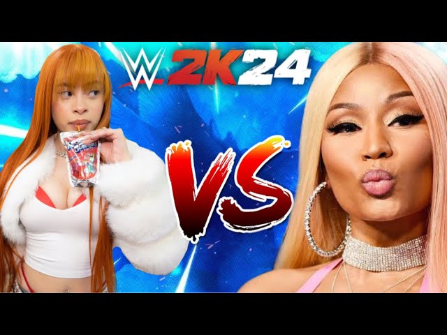 WWE2K24 (Ice Spice Vs Nicki Minaj)