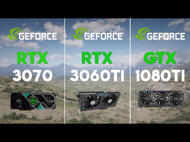 RTX 3070 vs RTX 3060 Ti vs GTX 1080 Ti Test in 6 Games