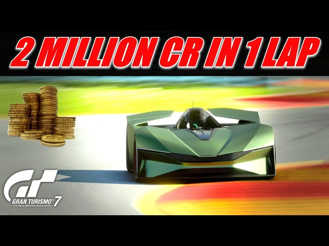 Gran Turismo 7 - Earn 2 Million Credits In 1 Lap With The Brand New Skoda VGT