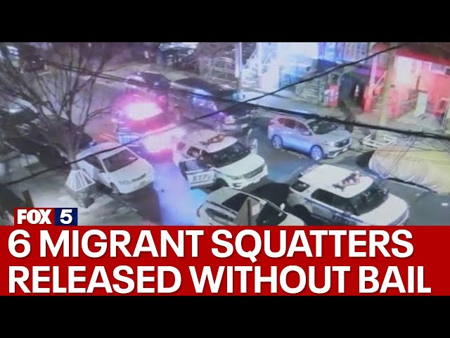6 migrant squatters released without bail after NYC gun, drug arrests