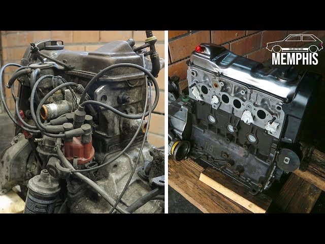 Refreshing an 80s VOLKSWAGEN engine  |  Volkswagen Golf Mk1 Engine swap