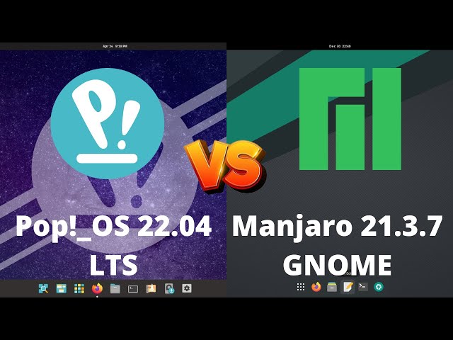 Pop OS 22.04 VS Manjaro 21.3.7 (RAM Consumption)