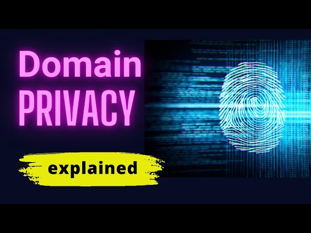 Exposing the Domain Privacy Scam