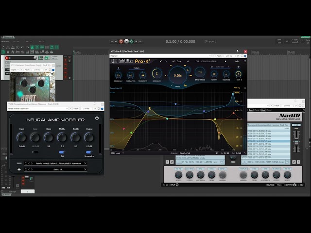 How does FabFilter Pro-R2 impulse replication compare with a real CAB IR?