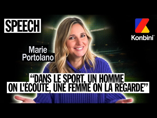 Sexisme et place de la femme dans le journalisme sportif : Marie Portolano témoigne.