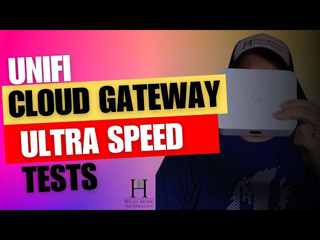 UniFi Cloud Gateway Ultra Speed Testing