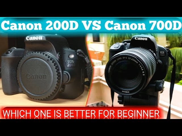 Canon 200D vs Canon 700D | 10 Things to Consider Before Buying a DSLR  [Urdu/Hindi]