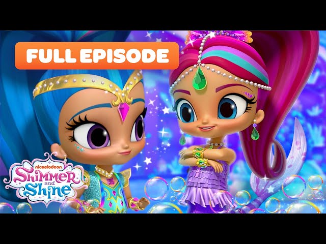 Shimmer and Shine Turn Into Mermaids & Visit a Glitter Palace  Full Episode | Shimmer and Shine