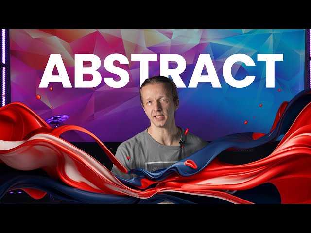 Create SICK Abstract Image with AI for UI/UX Design