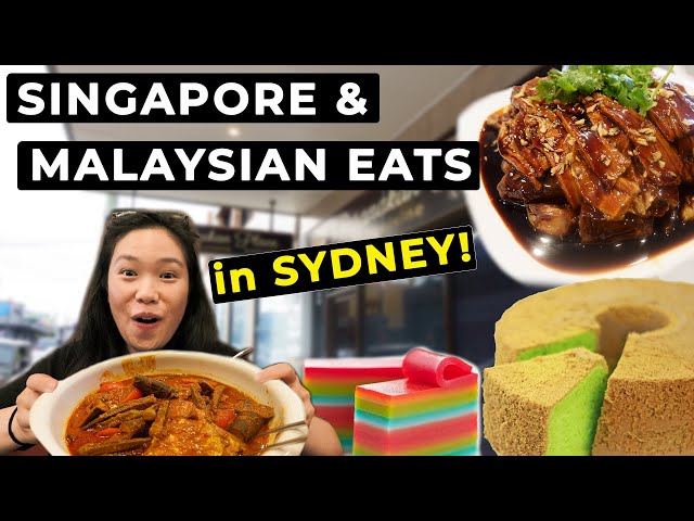 MUST TRY FISH HEAD CURRY! SINGAPORE & MALAYSIAN EATS in SYDNEY PART 2 | 悉尼必試魚頭咖哩 - 新加坡 & 马来西亚美食