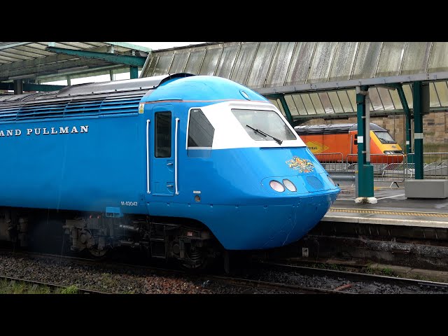Class 43s at Carlisle! Midland Pullman and Network Rail Test Train. 18 April 24
