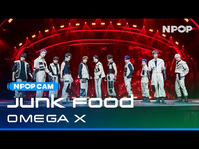 (4K) [NPOP CAM] OMEGA X 'JUNK FOOD' Ι NPOP EP.12 (20231120)