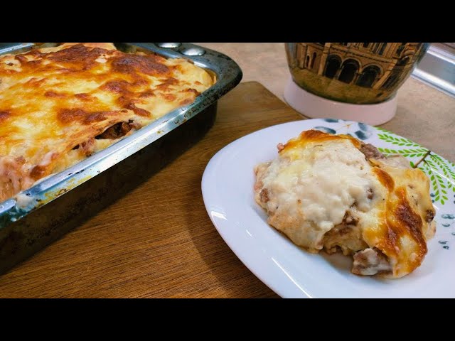 ЛАЗАНЬЯ с лавашом/Простой и вкусный рецепт ЛАЗАНЬИ/Итальянское блюдо на новый лад