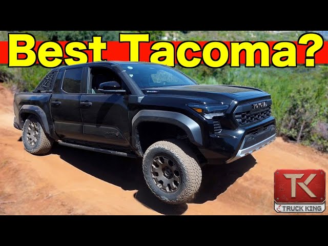 Tacoma Goes Hybrid! 2024 Toyota Tacoma Review - TRD Pro or Trailhunter for Off-Roading?