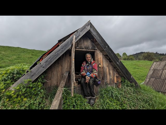 The difficult life of a 93-year-old grandmother in the mountains far from civilization.