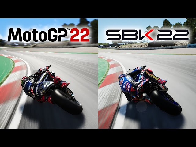 MotoGP 22 vs SBK 22 | Direct Comparison