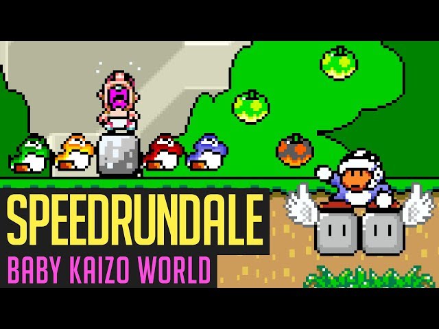 Baby Kaizo World (Mario-Romhack) Speedrun in 45:10 von Dennsen86 | Speedrundale
