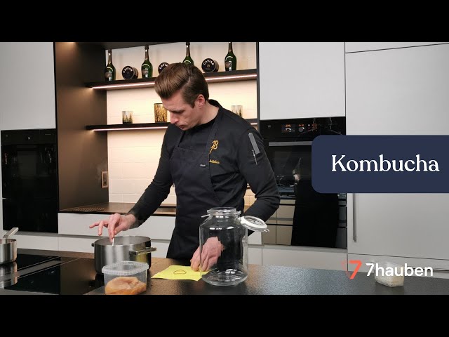Kombucha herstellen | Kreative Küche mit Fermenten mit Jeroen Achtien | 7hauben