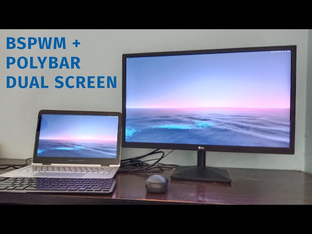 How to Set Up Dual Monitors with BSPWM + Polybar
