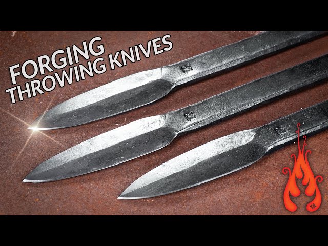 Blacksmithing - Forging throwing knives