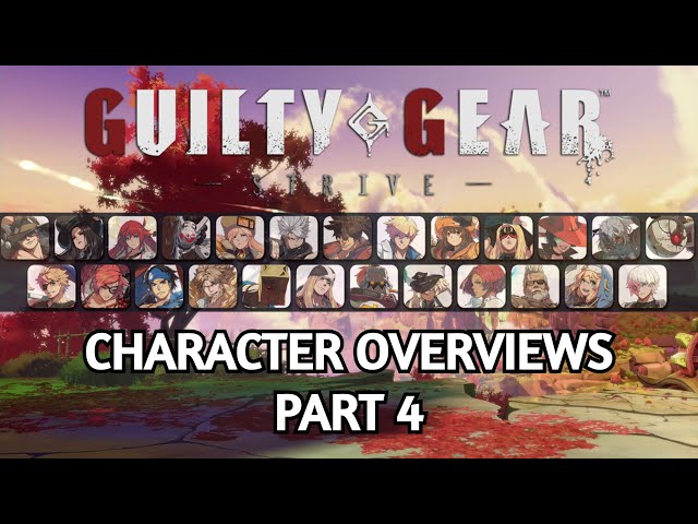(SEE PINNED COMMENT) Guilty Gear Strive Character Overviews | Part 4 (Goldlewis, Jack-o, Happy C...