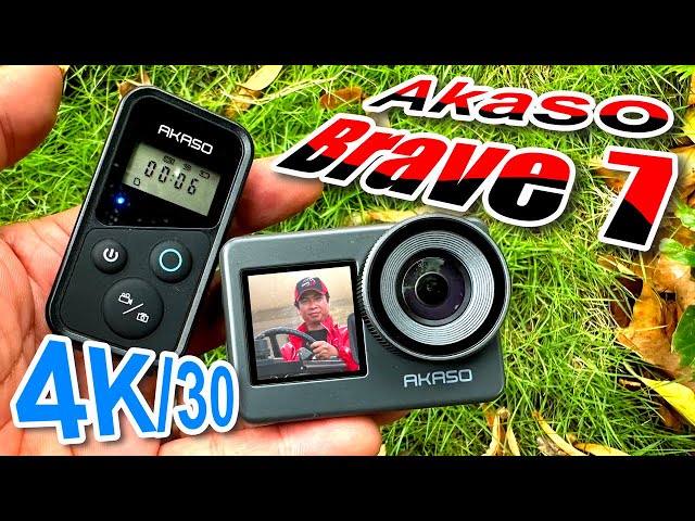 Camera hành động AKASO Brave 7 - Hình ảnh quá sắc nét, chống rung tốt