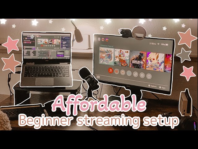 Affordable Twitch streaming setup | beginner equipment on the cheaper side | Beginner stream setup