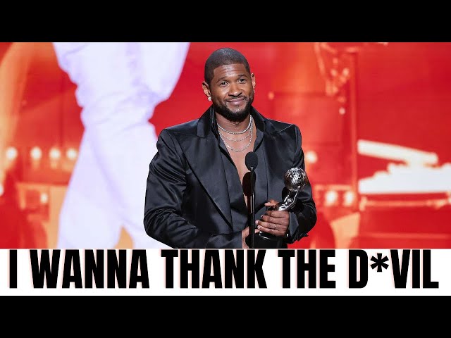 Usher Thanks The D*vil For Award And Tries To Catch Himself But This Is Proof Of Revelation