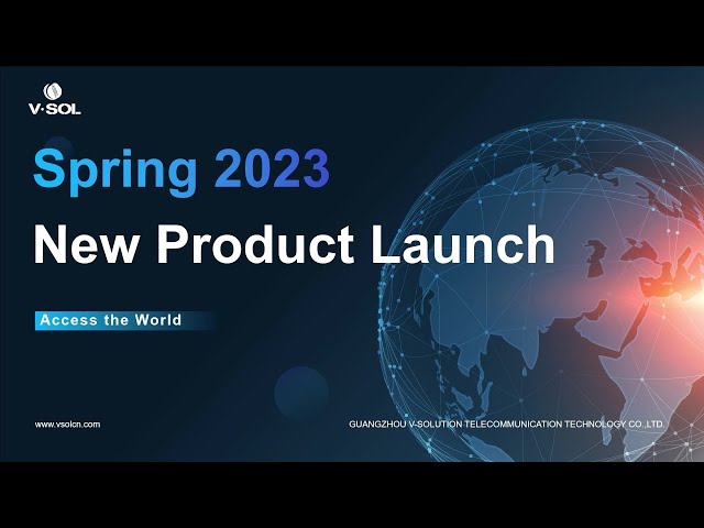 VSOL Spring 2023 New Product Launch