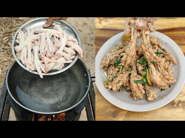 Chicken Feet Pickled Recipe | How to Make Chicken Feet Pickled | Eating Pickled Chicken Feet