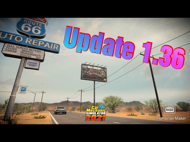 Car Mechanic Simulator 2021 Update 1.36 Patch notes