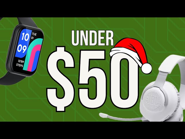 5 Last Minute Tech Gifts under $50! | Easy Holiday Gift Guide 2022