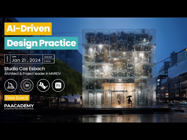 AI-Driven Design Practice – Stable Diffusion in Architecture (Can Esbach / MVRDV)