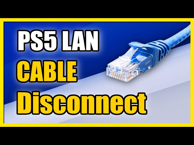 How to FIX PS5 LAN Cable Keeps Disconnecting From Internet (Best Tutorial)