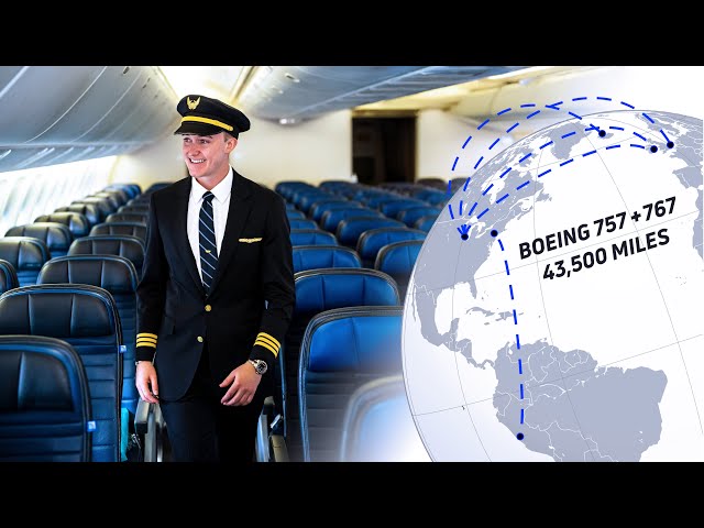 One Month Flying The Boeing 757 & 767 | 43,500 Miles, 12 Flights, 4 Countries