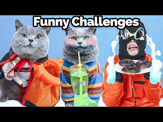 The Latest Fun Challenges Are Waiting For You!🙌😁| Oscar‘s Funny World | New Funny Videos 2023