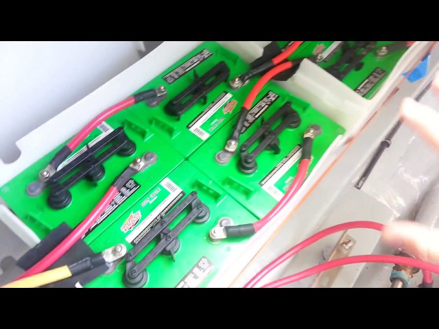Electric Boat - 48 V Battery Set Up - Thermoil