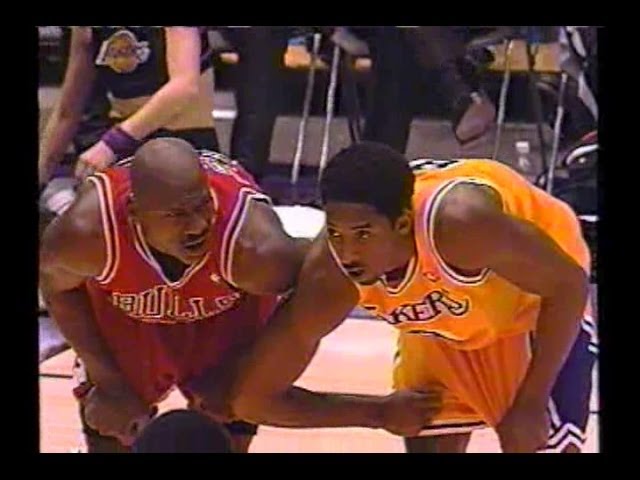 Michael Jordan vs Kobe Bryant Full Highlights 1998.02.01 Bulls at Lakers - Sick!!!