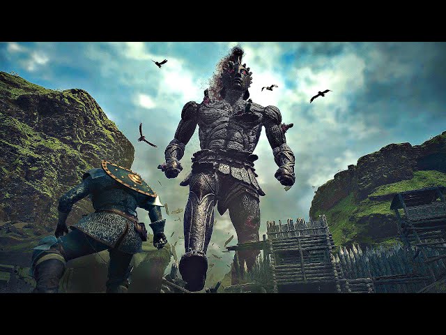Dragon's Dogma 2 - Gigantis Colossus Boss Fight (4K 60FPS)