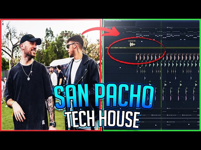 How To Make A San Pacho Style Tech House Drop [FL Studio Tutorial]