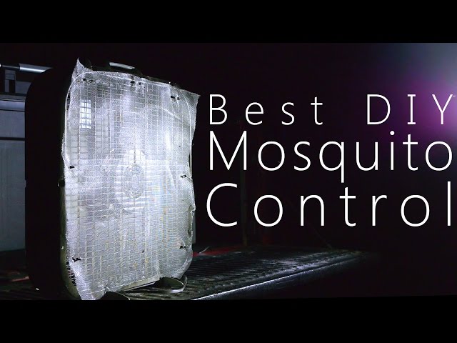 How to Get Rid Of Mosquitoes with a Fan & Window Screen - NightHawkInLight