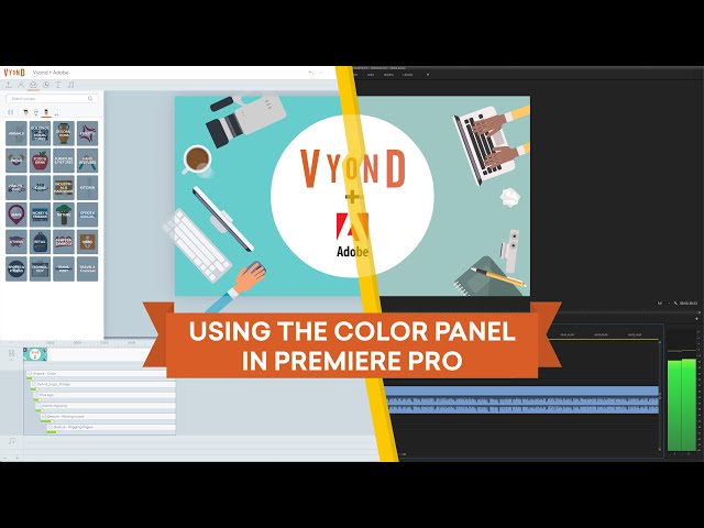 Vyond + Adobe Premiere: Premiere Color Panel