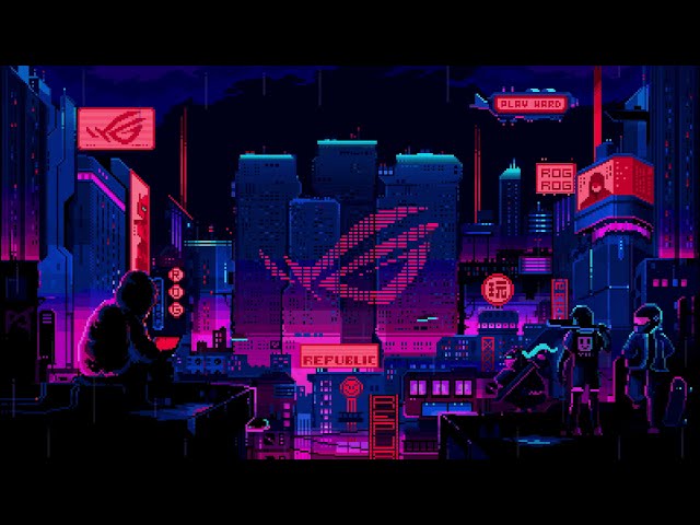 City of Gamers - Chill/Gaming/Studying Lofi Hip Hop Mix - (1 hour)