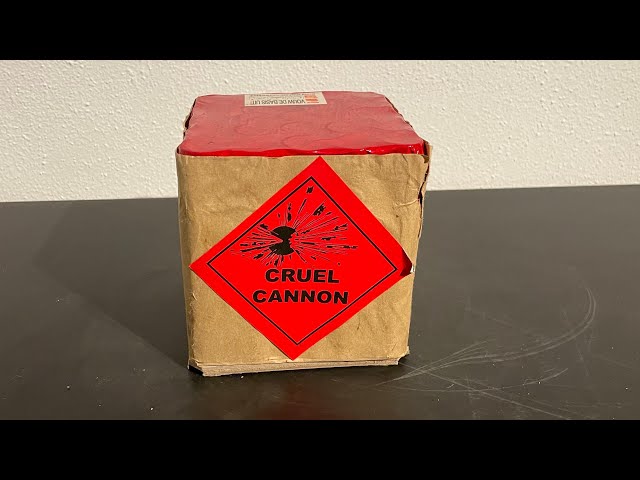 Cruel Cannon : Wolff Vuurwerk : 25 Shots : 155 Gram