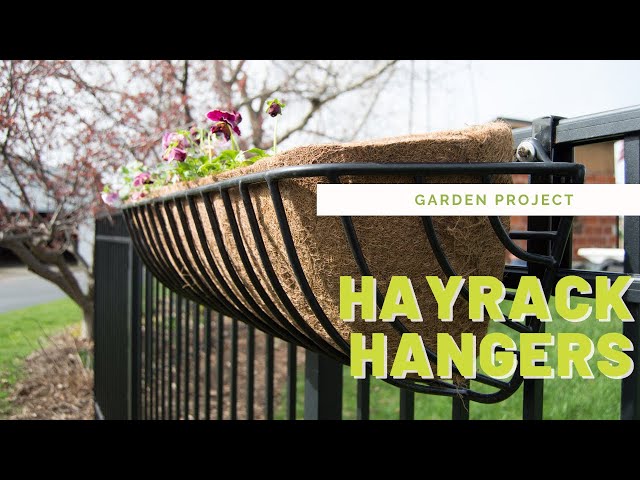 Garden Project: Making Hanging Basket Hangers
