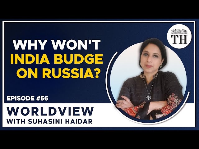 Why won't India budge on Russia? | Worldview with Suhasini Haidar