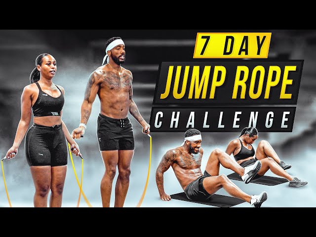 7 DAY JUMP ROPE CHALLENGE! 🔥