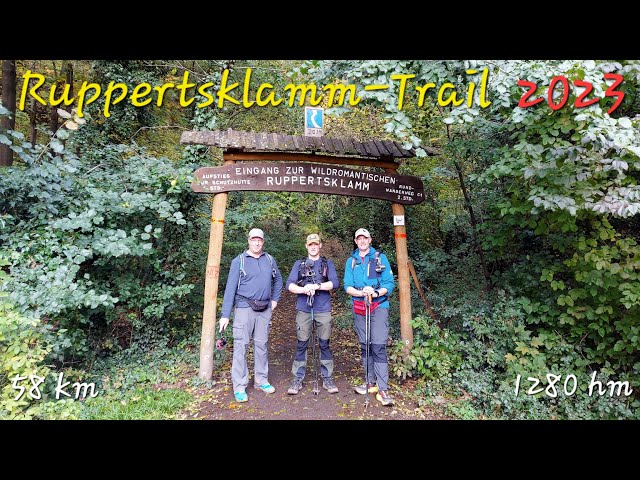 RUPPERTSKLAMM-TRAIL 2023 - 58 km durch Moselland Mittelrhein & Lahntal #extremwandern #ultrahiking