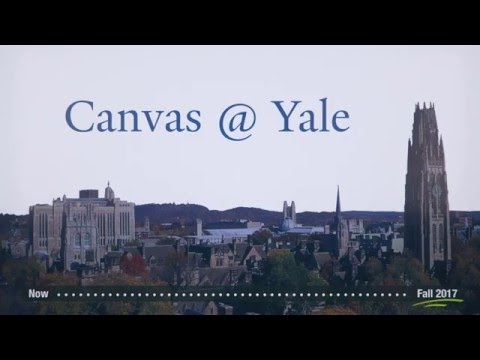 Canvas LMS at Yale